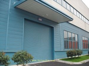 yx38-310彩钢波浪瓦瓦墙面横装工程案例
